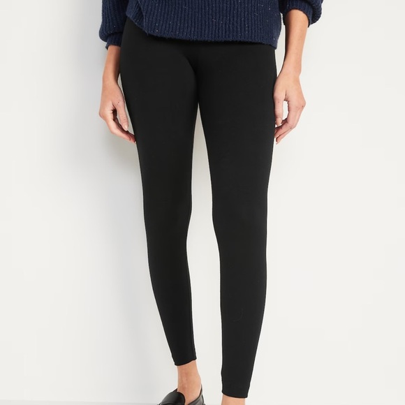 🖤New High-Waisted Jersey Ankle Leggings🖤 - Picture 1 of 4